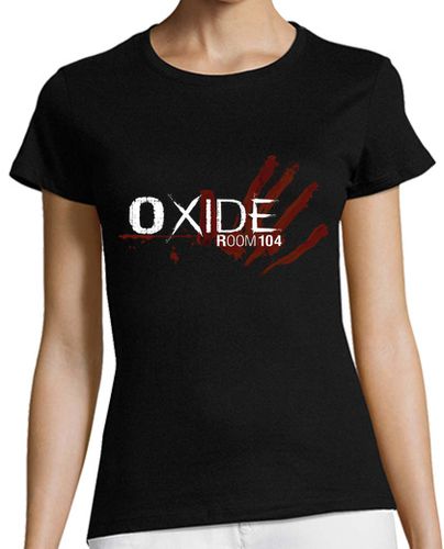 Camiseta mujer Oxide Room 104 - bloody hand logo - latostadora.com - Modalova