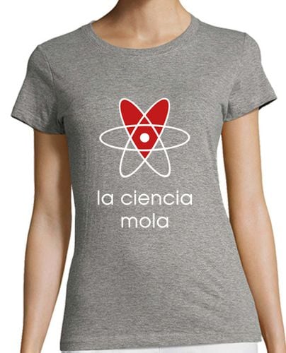 Camiseta Mujer Manga Corta La Ciencia mola laTostadora - latostadora.com - Modalova