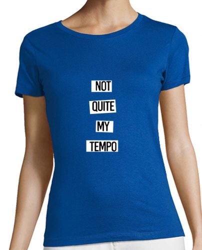 Camiseta Mujer Manga Corta Not quite my tempo laTostadora - latostadora.com - Modalova