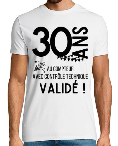 Camiseta 30 años en el mostrador regalo de humor - latostadora.com - Modalova