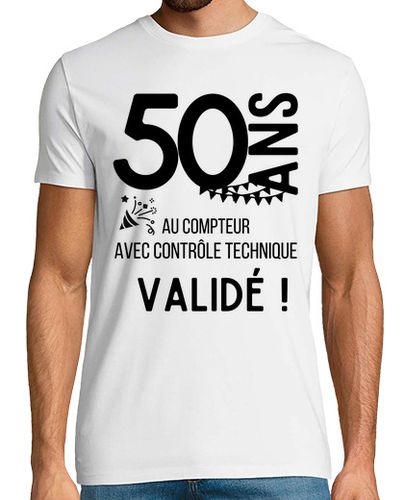 Camiseta 50 años en el mostrador regalo de humor - latostadora.com - Modalova