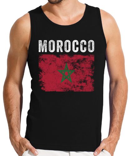 Camiseta bandera de marruecos bandera marroquí a - latostadora.com - Modalova