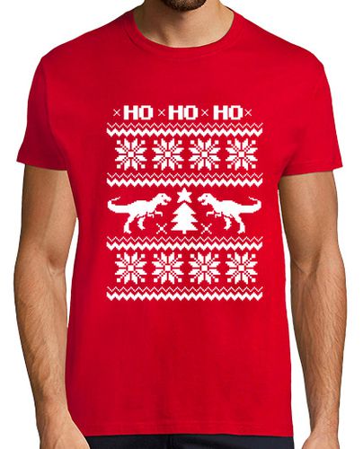 Camiseta Ugly Dino Tee Navidad - latostadora.com - Modalova