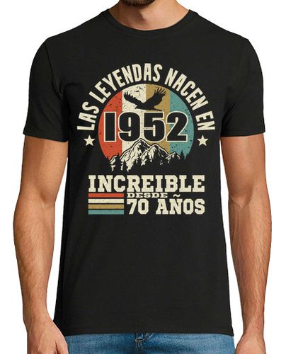 Camiseta 1952 increible desde 70 años - latostadora.com - Modalova