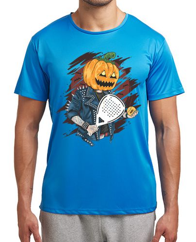 Camiseta Hombre Deportiva raqueta de pádel disfraz de halloween laTostadora - latostadora.com - Modalova