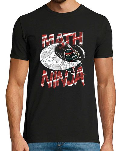 Camiseta matemáticas profesor de matemáticas estudiante matemáticas divertidas ninja - latostadora.com - Modalova