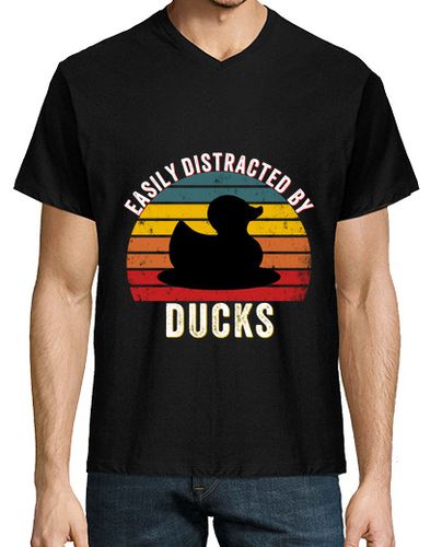 Camiseta se distrae fácilmente con los patos pat laTostadora - latostadora.com - Modalova