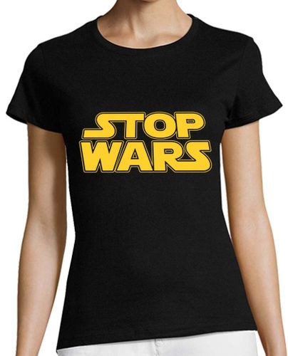 Camiseta mujer STOP WARS w - latostadora.com - Modalova