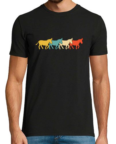 Camiseta vintage retro pop art burro mula animal idea de regalo laTostadora - latostadora.com - Modalova