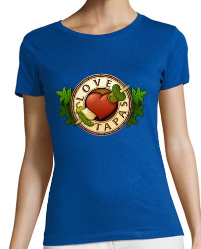 Camiseta mujer love tapas - latostadora.com - Modalova