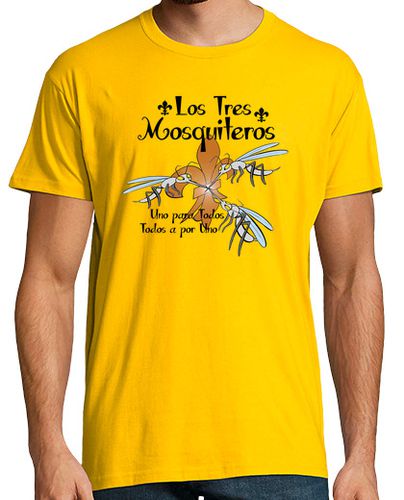 Camiseta Los tres mosquiteros 01 - latostadora.com - Modalova