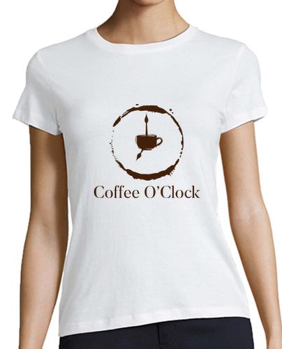 Camiseta Mujer Manga Corta camiseta mujer cafe o clock laTostadora - latostadora.com - Modalova