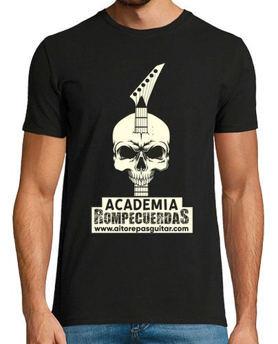 Camiseta Academia Rompecuerdas Calavera - latostadora.com - Modalova