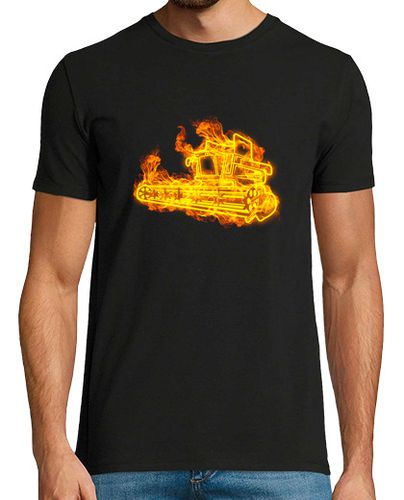 Camiseta Fire Combine Harvester Flames Harvester laTostadora - latostadora.com - Modalova