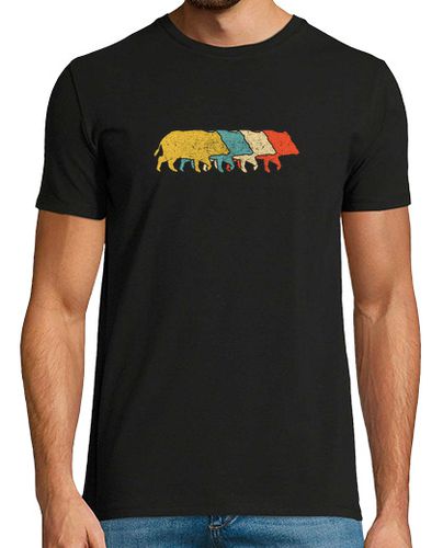 Camiseta Vintage Retro Pop Art Boar Animal - latostadora.com - Modalova