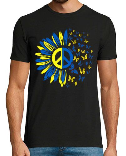 Camiseta bandera de ucrania libre girasol - latostadora.com - Modalova