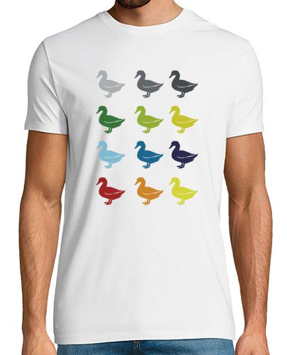 Camiseta Neon Pop Art Retro Duck Goose Gift Idea - latostadora.com - Modalova