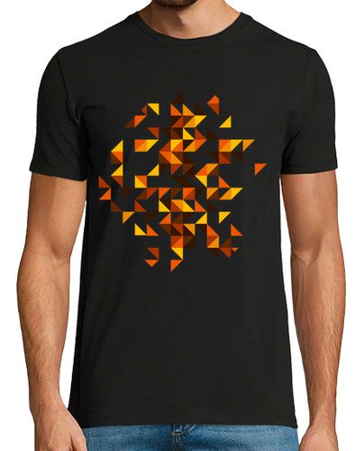 Camiseta patrón geométrico triángulo vintage - latostadora.com - Modalova