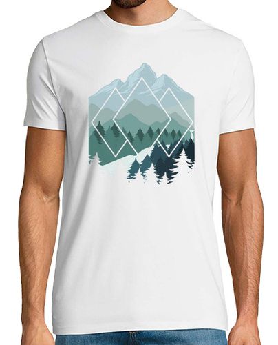 Camiseta divertidísimas bosques árboles junglas gira viajero amante chistosas errantes aventureros fanático d - latostadora.com - Modalova
