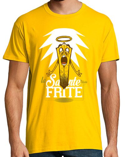 Camiseta santos fritos - hombres / amarillo mostaza - latostadora.com - Modalova