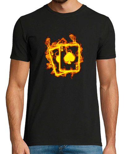 Camiseta Fire Magician Magic Cards - latostadora.com - Modalova