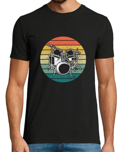 Camiseta Vintage Drummer Retro Drum Gift Idea - latostadora.com - Modalova