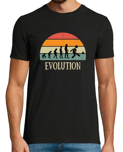 Camiseta Hombre Manga Corta evolución rugby humor hombre de rugby laTostadora - latostadora.com - Modalova