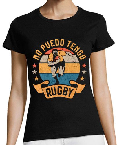 Camiseta mujer no puedo sigo con el rugby - latostadora.com - Modalova
