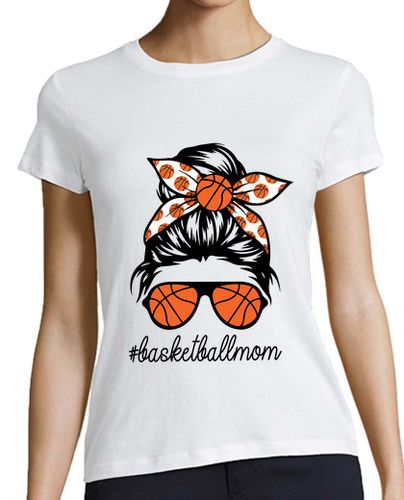 Camiseta mujer baloncesto mamá día de la madre - latostadora.com - Modalova