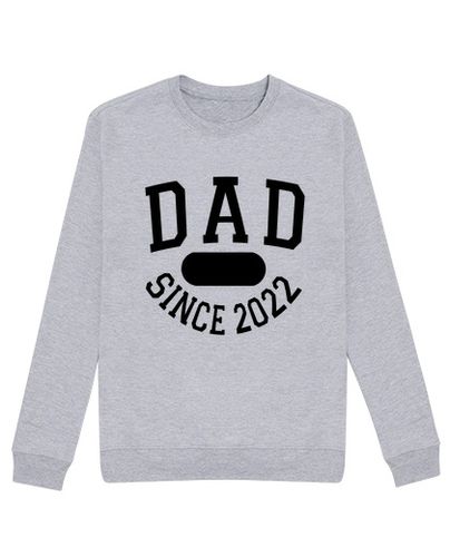 Sudadera Sin Capucha Unisex Dad Since 2022 Desde laTostadora - latostadora.com - Modalova