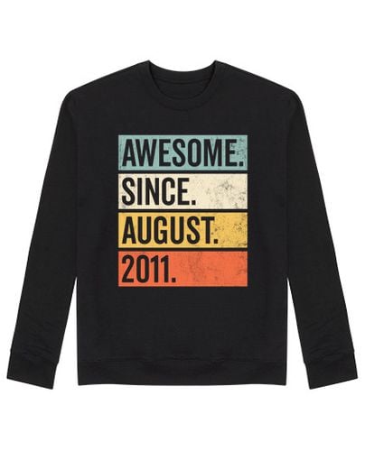 Sudadera Sin Capucha Unisex impresionante desde agosto de 2011 cump laTostadora - latostadora.com - Modalova