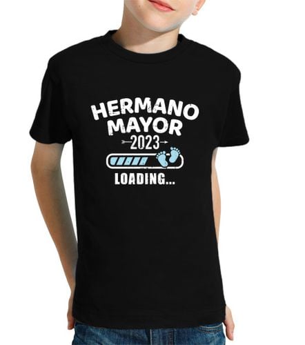 Camiseta Niño Manga Corta hermano mayor 2023 cargando laTostadora - latostadora.com - Modalova