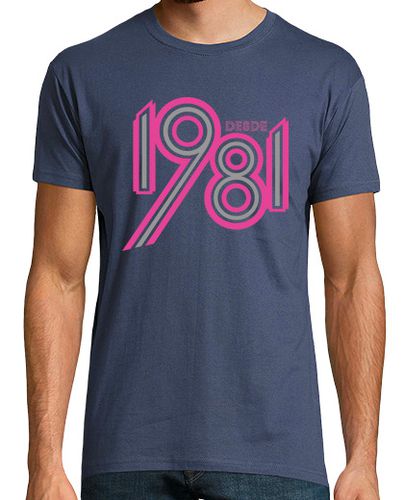 Camiseta Camiseta nací en 1981 - latostadora.com - Modalova