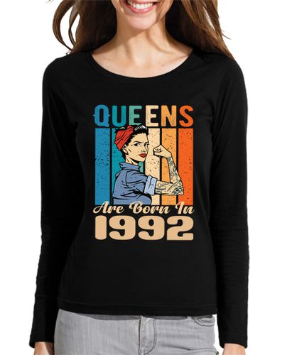 Camiseta mujer las reinas nacen en 1992 - latostadora.com - Modalova