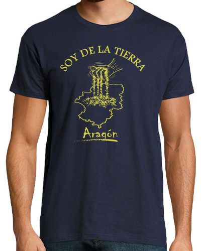 Camiseta Hombre Manga Corta Aragón - Soy de la Tierra laTostadora - latostadora.com - Modalova