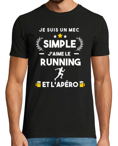 Camiseta running y aperitivo deporte humor regal - latostadora.com - Modalova
