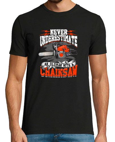 Camiseta nunca subestimes a una motosierra ancia - latostadora.com - Modalova