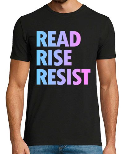 Camiseta leer subir resistir - libros de amor - latostadora.com - Modalova