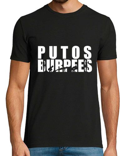 Camiseta CAMISETA PUTOS BURPEES NEGRA - latostadora.com - Modalova