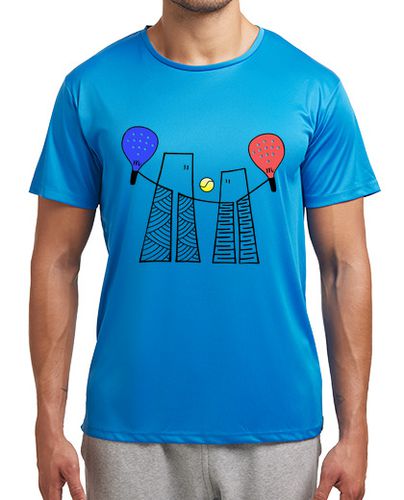Camiseta deportiva Piano-pádel Fondos claros - latostadora.com - Modalova