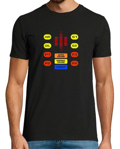 Camiseta Hombre Manga Corta Camiseta KITT, EL COCHE FANTÁSTICO laTostadora - latostadora.com - Modalova