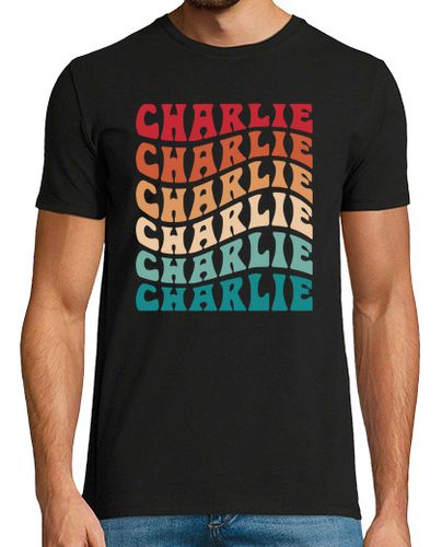Camiseta divertido personalizado charlie nombre - latostadora.com - Modalova
