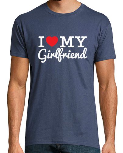 Camiseta amo a mi novia (blanco) - latostadora.com - Modalova