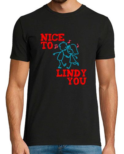 Camiseta Lindy Hop Swing Dance Nice to Lindy you - latostadora.com - Modalova