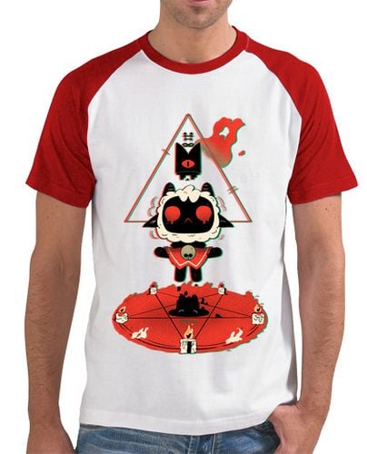 Camiseta Hombre Estilo Béisbol Cult of the lamb laTostadora - latostadora.com - Modalova