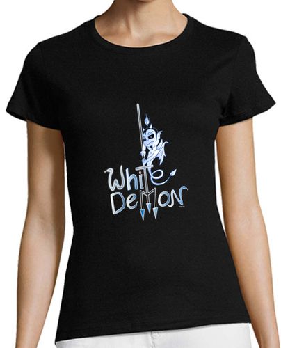Camiseta mujer White Demon Girl - latostadora.com - Modalova