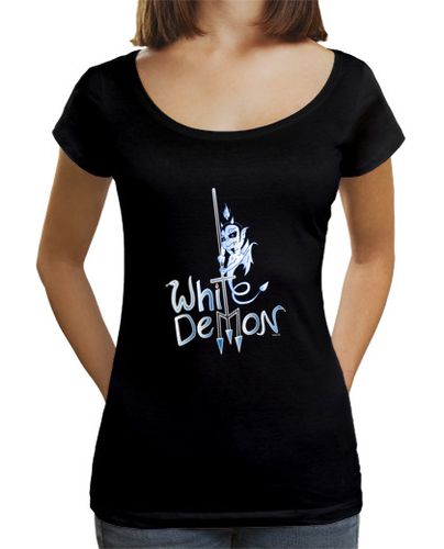Camiseta mujer White Demon Chic - latostadora.com - Modalova