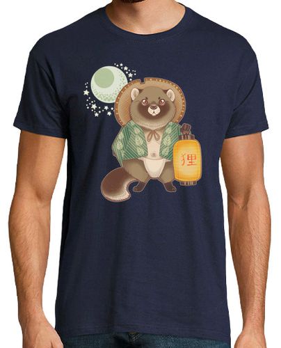 Camiseta Hombre Manga Corta tanuki laTostadora - latostadora.com - Modalova