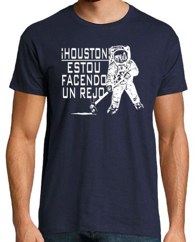 Camiseta Houston. Estou facendo un rejo - latostadora.com - Modalova