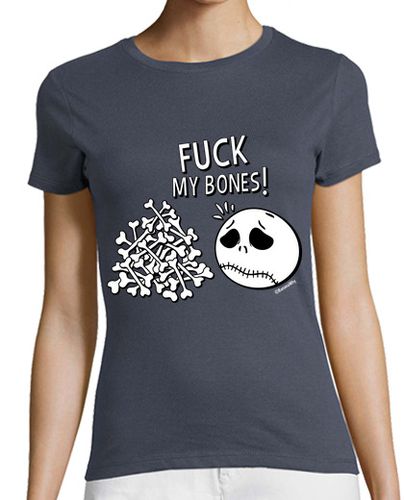 Camiseta mujer Fuck My Bones! - latostadora.com - Modalova